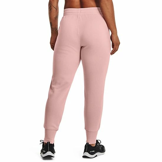 Women's Under Armour Rival Fleece Jogger Pants Tempered Steel 2 Women's Under Armour Rival Fleece Jogger Pants Tempered Steel - Image 2