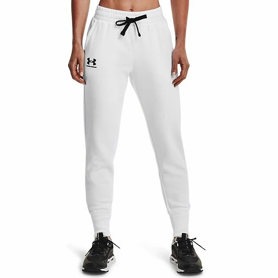 Women's Under Armour Rival Fleece Jogger Pants Tempered Steel 8 Women's Under Armour Rival Fleece Jogger Pants Tempered Steel - Image 8