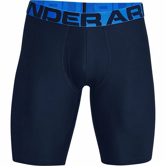 Men's Under Armour UA Tech™ 2-pack 9-inch Boxerjock® Briefs Graphite Blue 4 Men's Under Armour UA Tech™ 2-pack 9-inch Boxerjock® Briefs Graphite Blue - Image 4