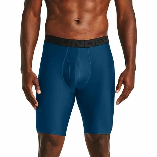 Men's Under Armour UA Tech™ 2-pack 9-inch Boxerjock® Briefs Graphite Blue 6 Men's Under Armour UA Tech™ 2-pack 9-inch Boxerjock® Briefs Graphite Blue - Image 6