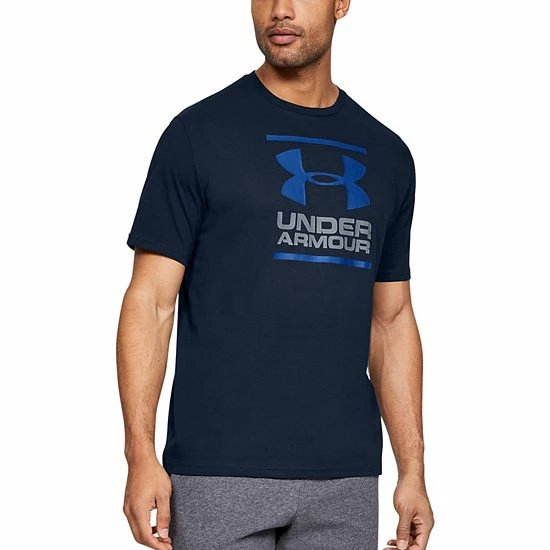 Big & Tall Under Armour Foundation Tee Black 6 Big & Tall Under Armour Foundation Tee Black - Image 6