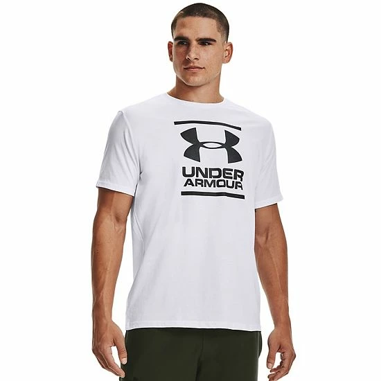 Big & Tall Under Armour Foundation Tee Black 10 Big & Tall Under Armour Foundation Tee Black - Image 10
