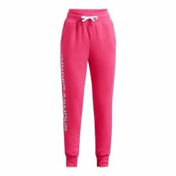 Girls 7-16 Under Armour Rival Fleece Joggers Black White Cerise -Under Armour SHOP unnamed file 1815