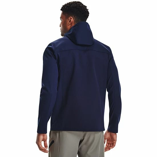 Men's Under Armour ColdGear® Infrared Shield Full-Zip Hoodie Pewter 2 Men's Under Armour ColdGear® Infrared Shield Full-Zip Hoodie Pewter - Image 2