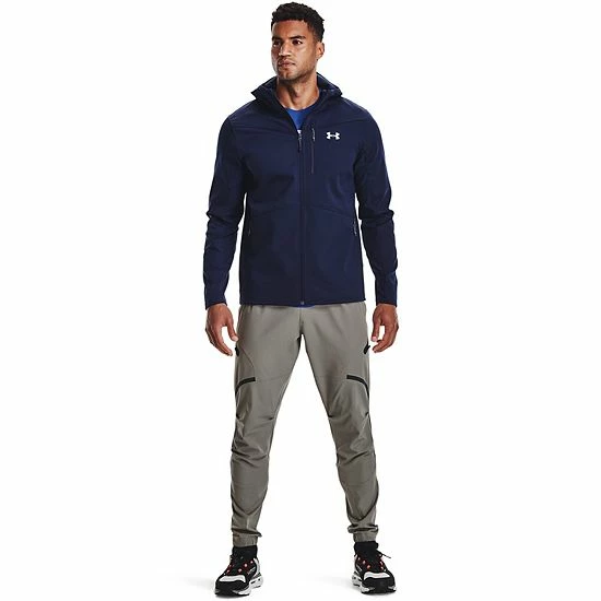 Men's Under Armour ColdGear® Infrared Shield Full-Zip Hoodie Pewter 8 Men's Under Armour ColdGear® Infrared Shield Full-Zip Hoodie Pewter - Image 8