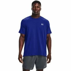 Men's Under Armour Performance Tee Opal Green Black -Under Armour SHOP unnamed file 1935