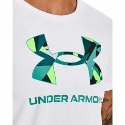Women's Under Armour Graphic Tee Bubble Gum White -Under Armour SHOP unnamed file 1939