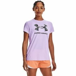 Women's Under Armour Graphic Tee Bubble Gum White -Under Armour SHOP unnamed file 1942