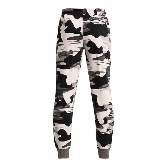 Boys 8-20 Under Armour Rival Fleece ABC Camo Joggers Radar Blue 2 Boys 8-20 Under Armour Rival Fleece ABC Camo Joggers Radar Blue - Image 2