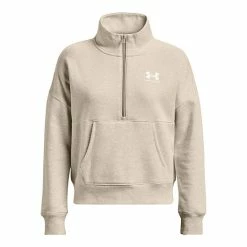 Women's Under Armour Rival Fleece 1/2-Zip Pullover Oatmeal Light Heather 14 Women's Under Armour Rival Fleece 1/2-Zip Pullover Oatmeal Light Heather -Under Armour SHOP unnamed file 2089