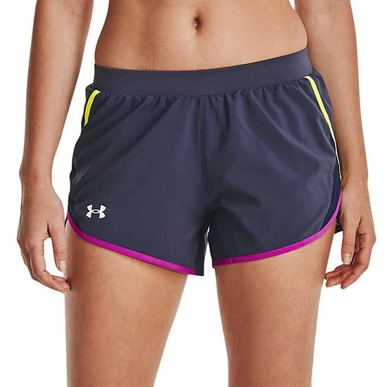 Women's Under Armour Fly By 2.0 Running Shorts Midnight Navy Heather 12 Women's Under Armour Fly By 2.0 Running Shorts Midnight Navy Heather - Image 12