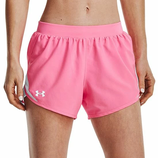 Women's Under Armour Fly By 2.0 Running Shorts Midnight Navy Heather 18 Women's Under Armour Fly By 2.0 Running Shorts Midnight Navy Heather - Image 18