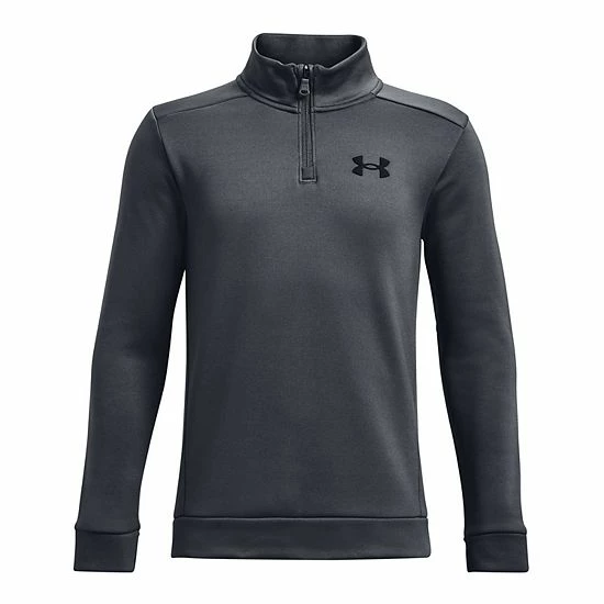 Boys 8-20 Under Armour Fleece Pullover Black 1 Boys 8-20 Under Armour Fleece Pullover Black