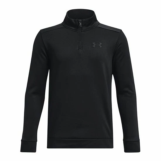 Boys 8-20 Under Armour Fleece Pullover Black 3 Boys 8-20 Under Armour Fleece Pullover Black - Image 3