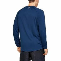 Men's Under Armour Tech Long Sleeve Tee Midnight Navy -Under Armour SHOP unnamed file 2135