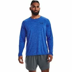 Men's Under Armour Tech Long Sleeve Tee Midnight Navy -Under Armour SHOP unnamed file 2145