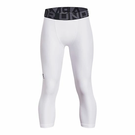 Boys 8-20 Under Armour HeatGear® Leggings Black 3 Boys 8-20 Under Armour HeatGear® Leggings Black - Image 3