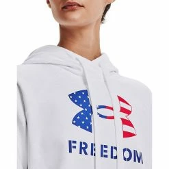 Women's Under Armour Freedom Veterans Day Rival Hoodie River Blue -Under Armour SHOP unnamed file 2223
