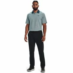 Men's Under Armour Striped Classic-Fit Performance Golf Polo Black -Under Armour SHOP unnamed file 2293