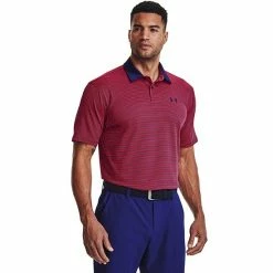 Men's Under Armour Striped Classic-Fit Performance Golf Polo Black -Under Armour SHOP unnamed file 2306