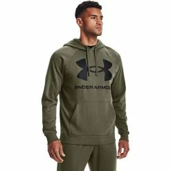 Big & Tall Under Armour Rival Fleece Big Logo Hoodie Marine Od Green -Under Armour SHOP unnamed file 2343