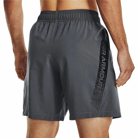 Men's Under Armour Woven Graphic Shorts Royal Pitch Gray 16 Men's Under Armour Woven Graphic Shorts Royal Pitch Gray - Image 16