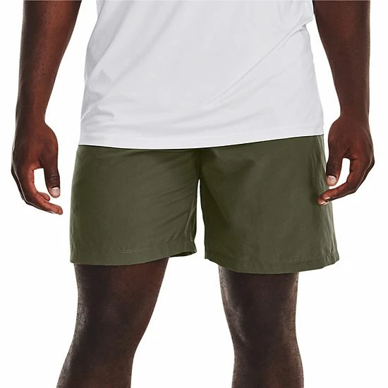 Men's Under Armour Woven Graphic Shorts Royal Pitch Gray 18 Men's Under Armour Woven Graphic Shorts Royal Pitch Gray - Image 18