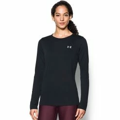 Women's Under Armour Tech Long Sleeve Tee Midnight Navy