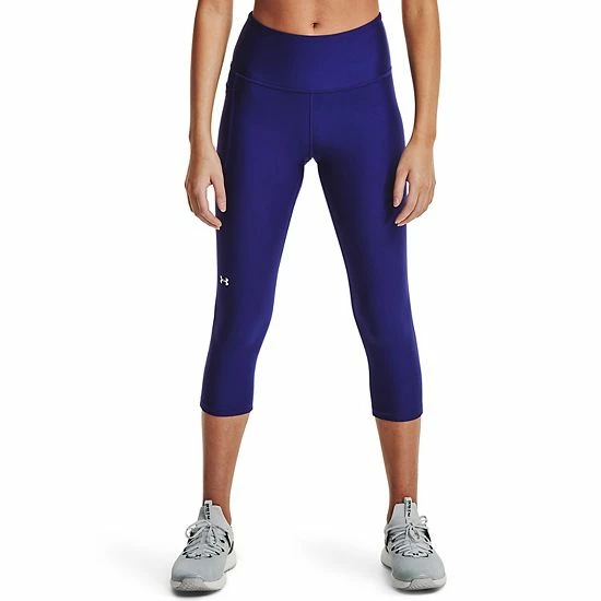 Women's Under Armour HeatGear® No-Slip High-Waisted Capri Leggings Neptune 10 Women's Under Armour HeatGear® No-Slip High-Waisted Capri Leggings Neptune - Image 10