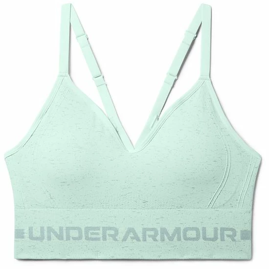 Under Armour Seamless Low-Impact Sports Bra Dash Pink 3 Under Armour Seamless Low-Impact Sports Bra Dash Pink - Image 3