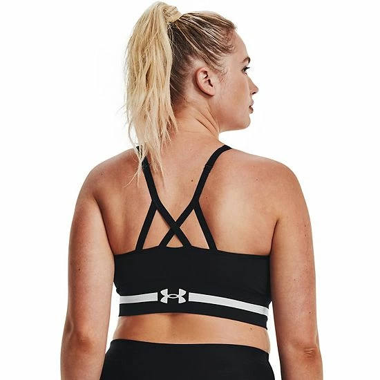 Under Armour Seamless Low-Impact Sports Bra Dash Pink 5 Under Armour Seamless Low-Impact Sports Bra Dash Pink - Image 5