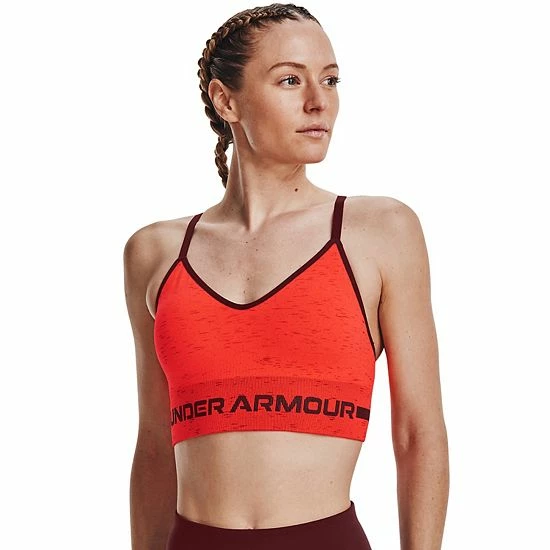 Under Armour Seamless Low-Impact Sports Bra Dash Pink 10 Under Armour Seamless Low-Impact Sports Bra Dash Pink - Image 10