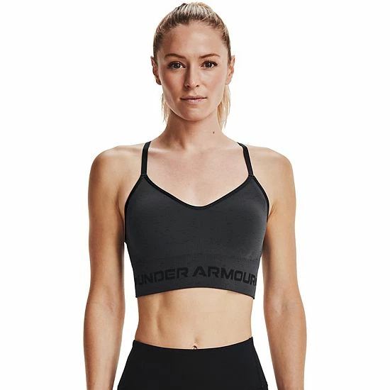Under Armour Seamless Low-Impact Sports Bra Dash Pink 14 Under Armour Seamless Low-Impact Sports Bra Dash Pink - Image 14