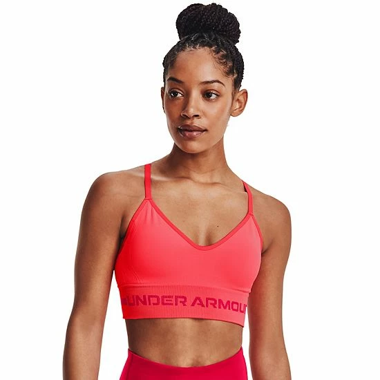 Under Armour Seamless Low-Impact Sports Bra Dash Pink 20 Under Armour Seamless Low-Impact Sports Bra Dash Pink - Image 20