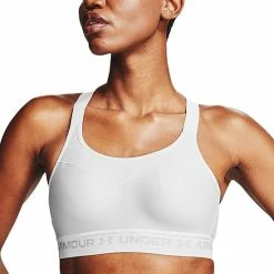 Under Armour High Crossback Sports Bra Breaker Blue