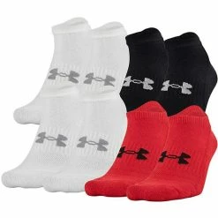 Men's Under Armour 6-pack + 2 Bonus No-Show Socks Red Assorted 6 Men's Under Armour 6-pack + 2 Bonus No-Show Socks Red Assorted -Under Armour SHOP unnamed file 2549