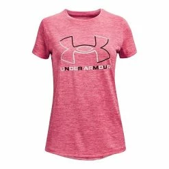 Girls 7-16 Under Armour Big Logo Twist Tech Tee Purple Zest 23 Girls 7-16 Under Armour Big Logo Twist Tech Tee Purple Zest -Under Armour SHOP unnamed file 2604