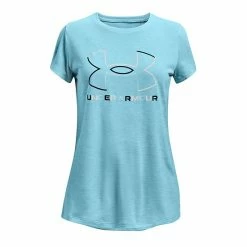 Girls 7-16 Under Armour Big Logo Twist Tech Tee Purple Zest 24 Girls 7-16 Under Armour Big Logo Twist Tech Tee Purple Zest -Under Armour SHOP unnamed file 2605