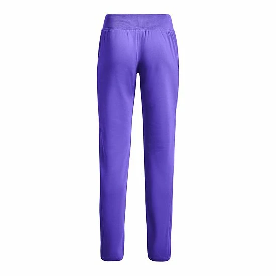Girls 7-16 Under Armour Armour Fleece® Pants Black White 2 Girls 7-16 Under Armour Armour Fleece® Pants Black White - Image 2