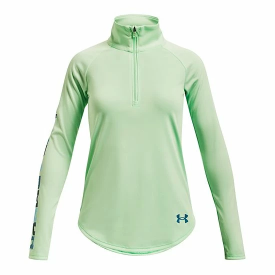 Girls 7-16 Under Armour Tech Pullover Black 4 Girls 7-16 Under Armour Tech Pullover Black - Image 4