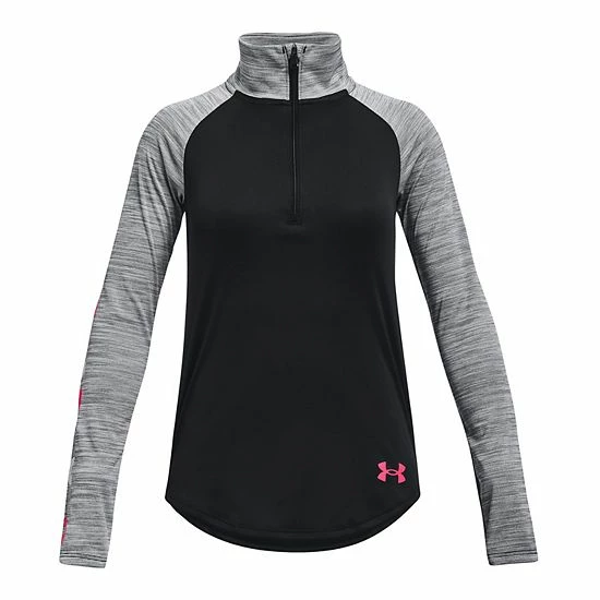Girls 7-16 Under Armour Tech Pullover Black 6 Girls 7-16 Under Armour Tech Pullover Black - Image 6