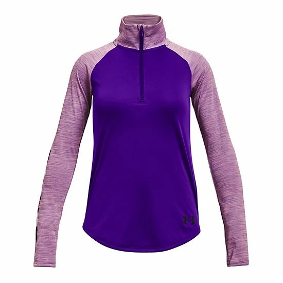 Girls 7-16 Under Armour Tech Pullover Black 8 Girls 7-16 Under Armour Tech Pullover Black - Image 8