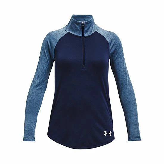 Girls 7-16 Under Armour Tech Pullover Black 14 Girls 7-16 Under Armour Tech Pullover Black - Image 14
