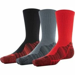 Men's Under Armour 3-pack Elevated Performance Crew Socks Red Assorted 12 Men's Under Armour 3-pack Elevated Performance Crew Socks Red Assorted -Under Armour SHOP unnamed file 2682