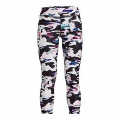 Girls 7-16 Under Armour HeatGear® Printed Leggings White