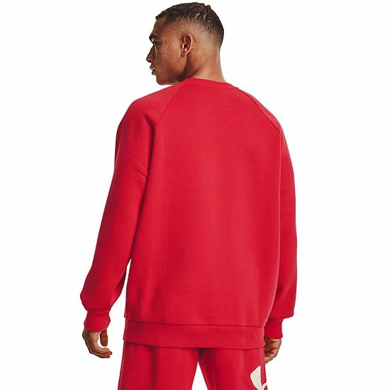 Men's Under Armour Rival Fleece Sweatshirt Pitch Gray 2 Men's Under Armour Rival Fleece Sweatshirt Pitch Gray - Image 2