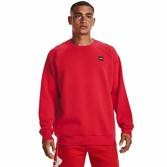 Men's Under Armour Rival Fleece Sweatshirt Pitch Gray 15 Men's Under Armour Rival Fleece Sweatshirt Pitch Gray - Image 15