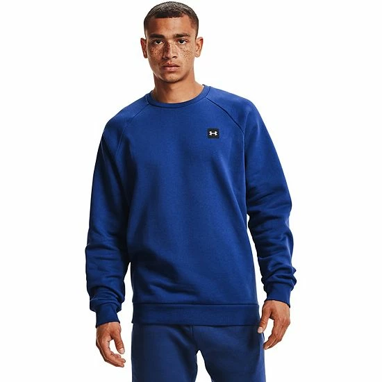 Men's Under Armour Rival Fleece Sweatshirt Pitch Gray 16 Men's Under Armour Rival Fleece Sweatshirt Pitch Gray - Image 16