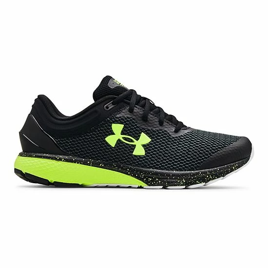 Under Armour Charged Escape 3 Men's Running Shoes Black White 8 Under Armour Charged Escape 3 Men's Running Shoes Black White - Image 8