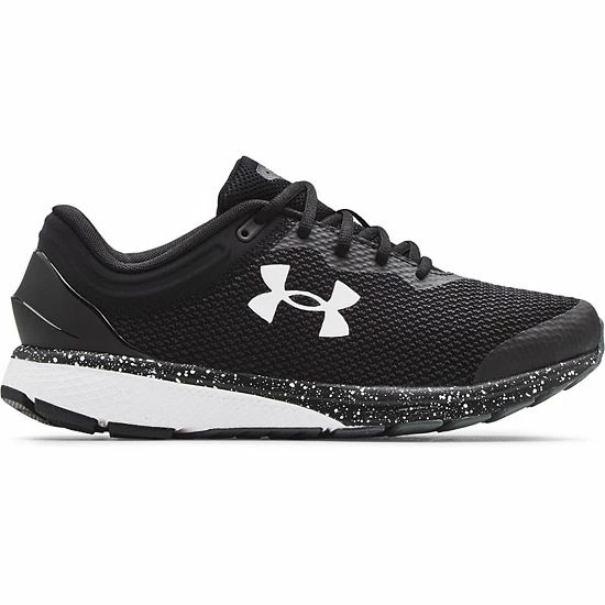 Under Armour Charged Escape 3 Men's Running Shoes Black White 9 Under Armour Charged Escape 3 Men's Running Shoes Black White - Image 9